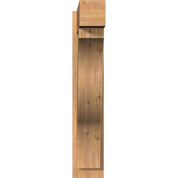 Funston Block Smooth Outlooker, Western Red Cedar, 7 1/2W X 28D X 40H